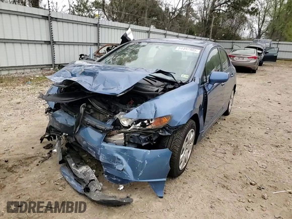 2008 Honda Civic LX with VIN 1HGFA16508L047170, listed as a Copart auction lot 51497985 with 213,230 mi miles and Clean Title. Bid and sale history available at DreamBid. Image 11.