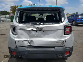 2016 Jeep Renegade Sport with VIN ZACCJBAT5GPD94436, listed as a Copart auction lot 54484285 with 0 mi miles and Salvage Title. Bid and sale history available at carsss.com. Image 6.