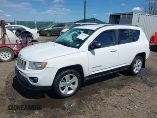 2012 Jeep Compass Sport with VIN 1C4NJDBB1CD588884, listed as a IAAI auction lot 41918765 with 199,008 mi miles. Bid and sale history available at carsss.com. Image 17.