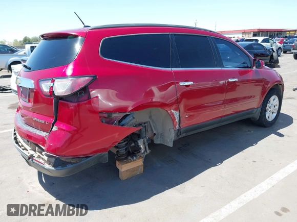 2014 Chevrolet Traverse LT with VIN 1GNKRGKD6EJ158794, listed as a IAAI auction lot 42127660 with 193,055 mi miles. Bid and sale history available at carsss.com. Image 4.
