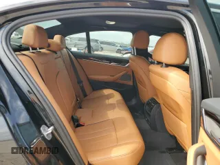 2023 BMW 5 Series 540i with VIN WBA53BJ07PCM01445, listed as a Copart auction lot 55084525 with 20,598 mi miles and Salvage title. Bid and sale history available at DreamBid. Image 10.