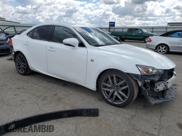 2018 Lexus IS 350 with VIN JTHBZ1D2XJ5033834, listed as a Copart auction lot 48427515 with 90,892 mi miles and Salvage title. Bid and sale history available at DreamBid. Image 4.