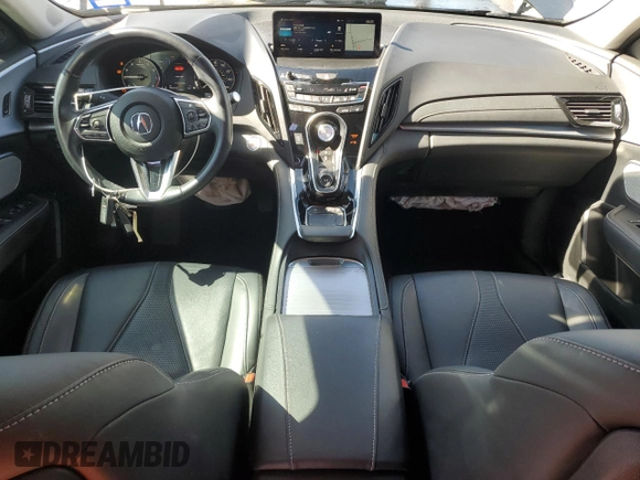 2021 Acura RDX Technology with VIN 5J8TC1H5XML023706, listed as a Copart auction lot 53155535 with 52,636 mi miles and Salvage title. Bid and sale history available at DreamBid. Image 8.