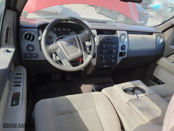 2010 Ford F-150 XL with VIN 1FTEX1C87AFA13979, listed as a Copart auction lot 47340245 with 277,065 mi miles and Salvage Title. Bid and sale history available at carsss.com. Image 8.