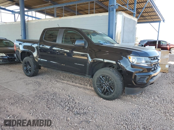 2022 Chevrolet Colorado 2WD Work Truck z VIN 1GCGSBEN9N1262898, wystawiony jako Copart lot #52826775 z przebiegiem 39 580 mil mil oraz Szkoda całkowita • Salvage title. Historia ofert i sprzedaży dostępna na DreamBid. Obrazek 4.
