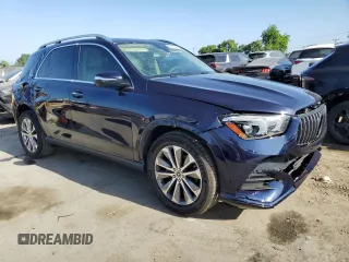2020 Mercedes-Benz GLE 350 with VIN 4JGFB4JB9LA199801, listed as a Copart auction lot 60936445 with 94,942 mi miles and Salvage title. Bid and sale history available at DreamBid. Image 4.