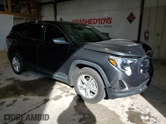 2019 GMC Terrain SLE with VIN 3GKALMEV4KL391428, listed as a Copart auction lot 44788735 with 91,922 mi miles and Salvage Title. Bid and sale history available at carsss.com. Image 4.