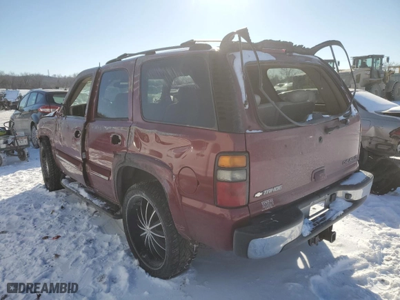 2004 Chevrolet Tahoe LT with VIN 1GNEK13Z34R242614, listed as a Copart auction lot 45145475 with 281,966 mi miles and Salvage Title. Bid and sale history available at carsss.com. Image 2.