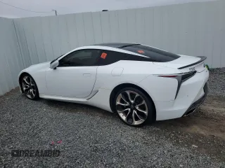 2018 Lexus LC with VIN JTHHP5AY4JA003946, listed as a Copart auction lot 85205524 with 1 mi miles and Salvage Title. Bid and sale history available at carsss.com. Image 2.