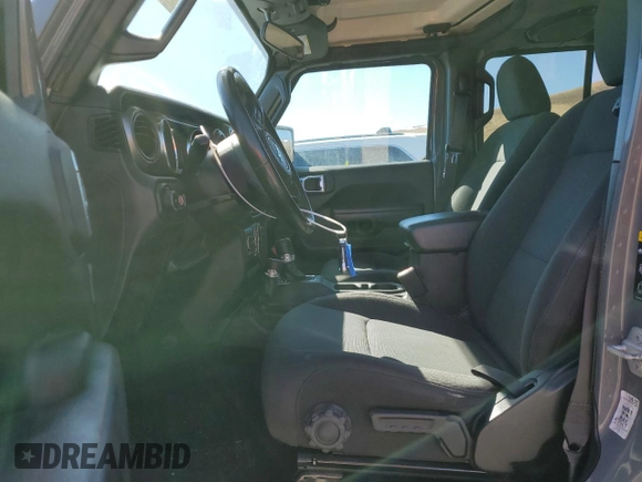 2021 Jeep Wrangler Unlimited 80th Anniversary with VIN 1C4HJXDN8MW630849, listed as a Copart auction lot 50433935 with 84,796 mi miles and Salvage title. Bid and sale history available at DreamBid. Image 7.