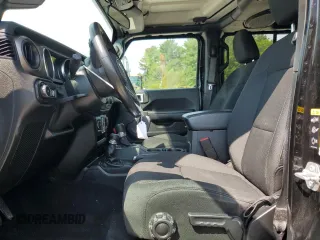 2020 Jeep Wrangler Unlimited Sport Altitude with VIN 1C4HJXDG2LW323502, listed as a Copart auction lot 59716595 with 47,296 mi miles and Salvage title. Bid and sale history available at DreamBid. Image 7.