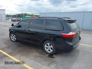 2016 Toyota Sienna LE AAS with VIN 5TDKK3DC5GS709314, listed as a IAAI auction lot 42094663 with 123,523 mi miles and . Bid and sale history available at DreamBid. Image 3.