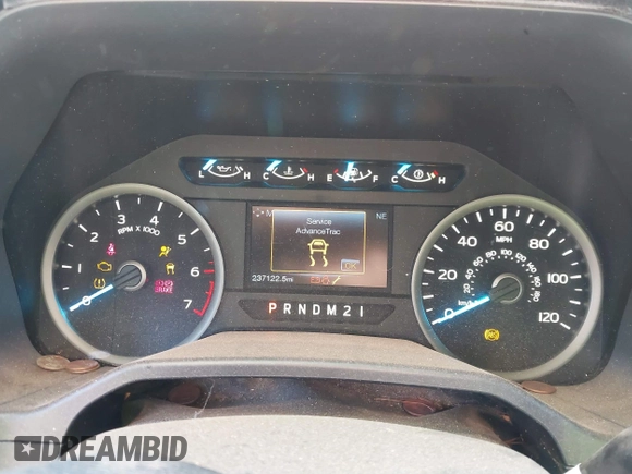 2016 Ford F-150 XLT with VIN 1FTFX1EF1GFC12809, listed as a IAAI auction lot 41336723 with 237,122 mi miles. Bid and sale history available at carsss.com. Image 7.