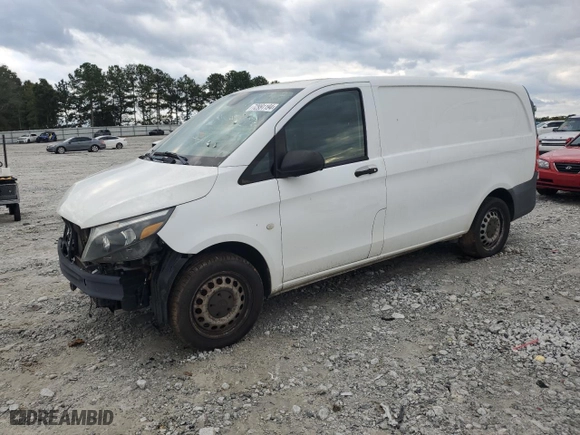 2016 Mercedes-Benz Metris Cargo Van with VIN WD3PG2EA7G3171676, listed as a Copart auction lot 72991194 with 97,136 mi miles and Salvage Title. Bid and sale history available at carsss.com. Image 1.