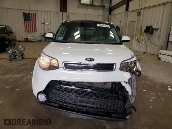 2016 Kia Soul + with VIN KNDJP3A56G7373038, listed as a Copart auction lot 76892554 with 96,565 mi miles and Clean Title. Bid and sale history available at DreamBid. Image 5.