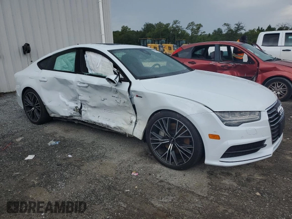 2016 Audi A7 3.0 Prestige with VIN WAU2GAFC5GN012361, listed as a Copart auction lot 63392024 with Not Provided miles and Salvage Title. Bid and sale history available at carsss.com. Image 4.