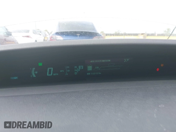 2011 Toyota Prius I with VIN JTDKN3DU8B5361409, listed as a IAAI auction lot 42117202 with 152,129 mi miles. Bid and sale history available at carsss.com. Image 7.