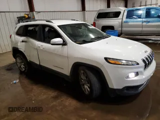 2016 Jeep Cherokee Limited with VIN 1C4PJLDB8GW355062, listed as a Copart auction lot 43750865 with 109,935 mi miles and Salvage Title. Bid and sale history available at carsss.com. Image 4.