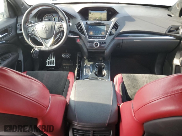 2020 Acura MDX Technology with VIN 5J8YD4H09LL800710, listed as a Copart auction lot 87171294 with 59,250 mi miles and Clean title. Bid and sale history available at DreamBid. Image 8.