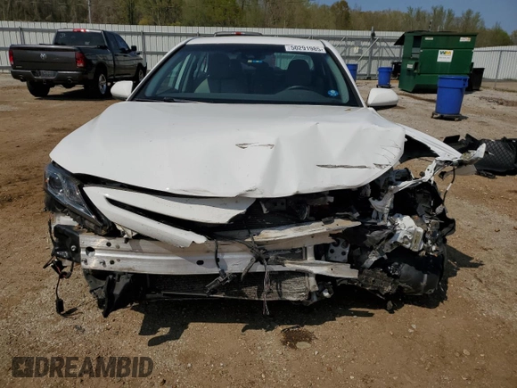 2019 Toyota Camry LE with VIN 4T1B11HK0KU173428, listed as a Copart auction lot 50291985 with 89,778 mi miles and Salvage Title. Bid and sale history available at carsss.com. Image 5.