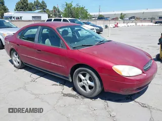 2003 Ford Taurus SES Standard with VIN 1FAFP55243G191713, listed as a IAAI auction lot 42145771 with 232,282 mi miles. Bid and sale history available at carsss.com. Image 1.
