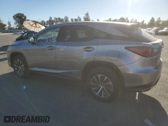 2022 Lexus RX with VIN 2T2AZMAA3NC249281, listed as a Copart auction lot 79829094 with 20,748 mi miles and Salvage Title. Bid and sale history available at carsss.com. Image 2.