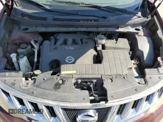 2010 Nissan Murano SL z VIN JN8AZ1MU6AW019958, wystawiony jako Copart lot #51998705 z przebiegiem 182 309 mil mil oraz Szkoda całkowita • Salvage title. Historia ofert i sprzedaży dostępna na DreamBid. Obrazek 12.