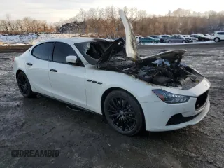 2017 Maserati Ghibli S Q4 z VIN ZAM57RTA9H1242491, wystawiony jako Copart lot #86700114 z przebiegiem Nie podano mil oraz Nie do naprawy. Historia ofert i sprzedaży dostępna na DreamBid. Obrazek 4.