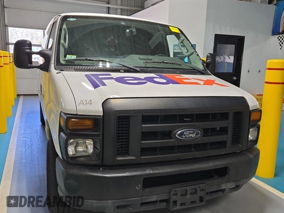 2010 Ford Econoline Cargo Commercial with VIN 1FTNE1EW4ADA91052, listed as a IAAI auction lot 42607935 with 163,519 mi miles and . Bid and sale history available at DreamBid. Image 2.