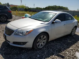 2017 Buick Regal Premium II with VIN 2G4GR5GX9H9127380, listed as a Copart auction lot 52351905 with 132,678 mi miles and Salvage Title. Bid and sale history available at carsss.com. Image 1.