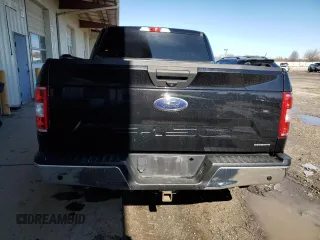 2018 Ford F-150 XL with VIN 1FTEW1E53JKE60547, listed as a Copart auction lot 48201675 with 185,399 mi miles and Clean Title. Bid and sale history available at DreamBid. Image 6.
