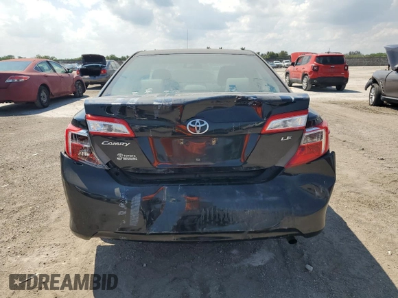 2012 Toyota Camry L with VIN 4T1BF1FK9CU603544, listed as a Copart auction lot 43960625 with 158,382 mi miles and Salvage Title. Bid and sale history available at carsss.com. Image 6.
