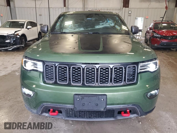 2021 Jeep Grand Cherokee Trailhawk with VIN 1C4RJFLG7MC766876, listed as a Copart auction lot 57228665 with 50,398 mi miles and Salvage title. Bid and sale history available at DreamBid. Image 5.