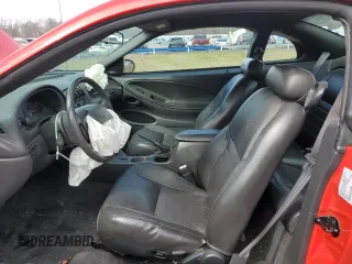 2003 Ford Mustang GT Deluxe with VIN 1FAFP42X83F355206, listed as a Copart auction lot 50586845 with 77,345 mi miles and Salvage Title. Bid and sale history available at carsss.com. Image 7.