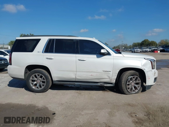 2017 GMC Yukon SLT with VIN 1GKS1BKC7HR368759, listed as a IAAI auction lot 41477644 with 1 mi miles. Bid and sale history available at carsss.com. Image 12.
