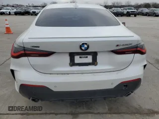 2022 BMW 4 Series 430i xDrive with VIN WBA73AP03NCJ86492, listed as a Copart auction lot 45184625 with Not Provided miles and Clean Title. Bid and sale history available at DreamBid. Image 6.