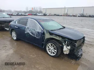 2009 Nissan Maxima S with VIN 1N4AA51E89C859430, listed as a IAAI auction lot 41817126 with 151,482 mi miles and . Bid and sale history available at DreamBid. Image 1.