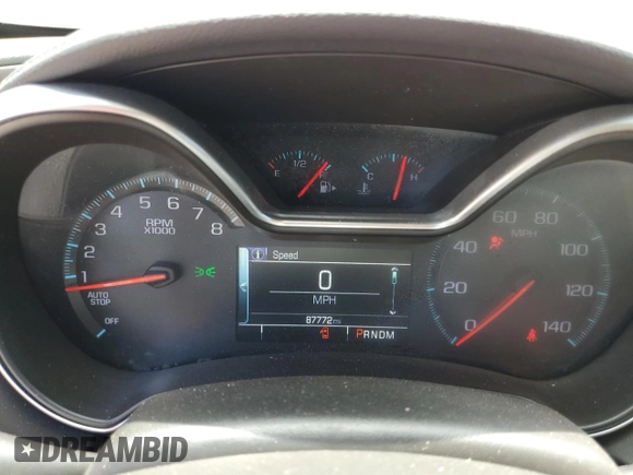 2016 Chevrolet Impala LS with VIN 2G11Z5SA9G9205466, listed as a Copart auction lot 63820635 with 87,772 mi miles and Salvage title. Bid and sale history available at DreamBid. Image 9.