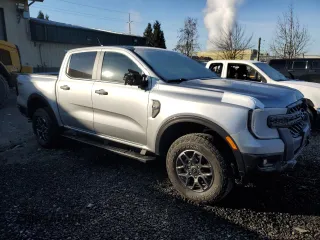 2024 Ford Ranger XLT with VIN 1FTER4HH9RLE16377, listed as a Copart auction lot 88480975 with 387 mi miles and Salvage Title. Bid and sale history available at carsss.com. Image 4.