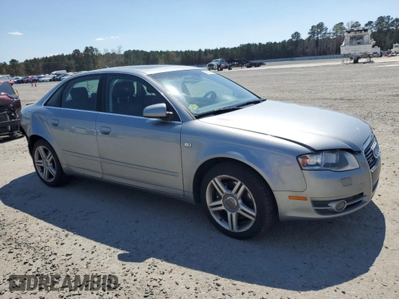 2007 Audi A4 2.0T with VIN WAUDF78E07A077400, listed as a Copart auction lot 50206845 with 99,157 mi miles and Salvage Title. Bid and sale history available at carsss.com. Image 4.