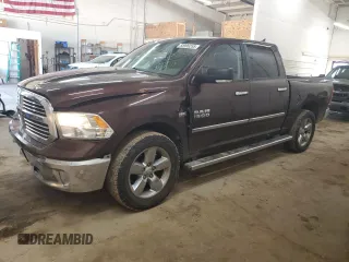 2014 Ram 1500 Big Horn z VIN 1C6RR7LTXES415650, wystawiony jako Copart lot #55999255 z przebiegiem 156 467 mil mil oraz Szkoda całkowita • Salvage title. Historia ofert i sprzedaży dostępna na DreamBid. Obrazek 1.