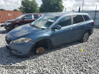 2014 Mazda CX-9 Touring with VIN JM3TB3CV2E0435343, listed as a Copart auction lot 51261995 with 143,270 mi miles and Salvage Title. Bid and sale history available at carsss.com. Image 1.