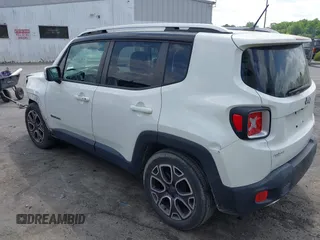2016 Jeep Renegade Limited with VIN ZACCJADT7GPC85093, listed as a IAAI auction lot 42075841 with 108,882 mi miles and . Bid and sale history available at DreamBid. Image 3.