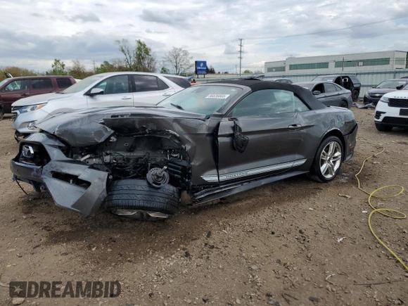2019 Ford Mustang EcoBoost with VIN 1FATP8UH7K5176885, listed as a Copart auction lot 56626555 with 68,243 mi miles and Salvage title. Bid and sale history available at DreamBid. Image 1.