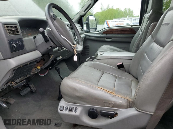 2004 Ford F-350 XL with VIN 1FTSW31P24EA36530, listed as a Copart auction lot 55257775 with 287,608 mi miles and Clean title. Bid and sale history available at DreamBid. Image 7.