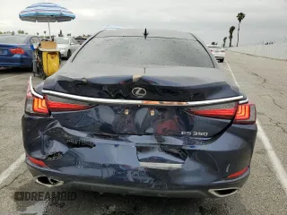 2023 Lexus ES 350 with VIN 58ADZ1B13PU150596, listed as a Copart auction lot 55515215 with 20,314 mi miles and Salvage title. Bid and sale history available at DreamBid. Image 6.