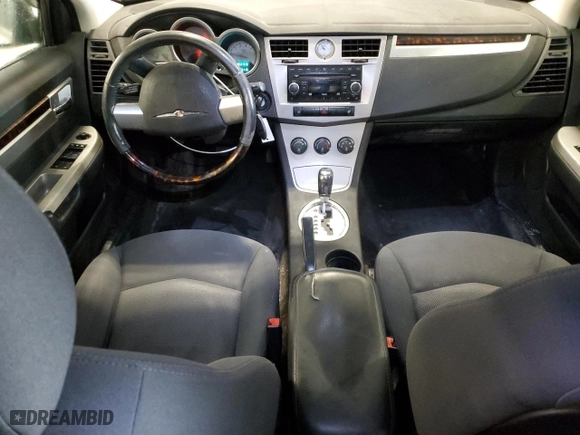 2009 Chrysler Sebring Touring *Ltd Avail* with VIN 1C3LC56D59N557163, listed as a Copart auction lot 87231754 with 124,110 mi miles and Salvage Title. Bid and sale history available at carsss.com. Image 8.