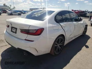 2020 BMW 3 Series 330i with VIN 3MW5R1J03L8B20222, listed as a Copart auction lot 59477362 with Not Provided miles. Bid and sale history available at carsss.com. Image 4.