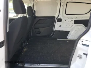2019 Ram ProMaster City Cargo Tradesman SLT with VIN ZFBHRFBB7K6M23591, listed as a Copart auction lot 42138905 with 186,133 mi miles and Salvage title. Bid and sale history available at DreamBid. Image 11.