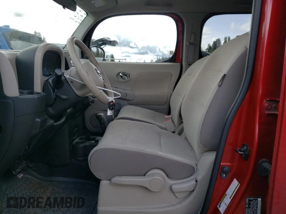 2012 Nissan Cube 1.8 S with VIN JN8AZ2KR7CT253860, listed as a Copart auction lot 53526555 with 58,863 mi miles and Non Repairable. Bid and sale history available at carsss.com. Image 7.